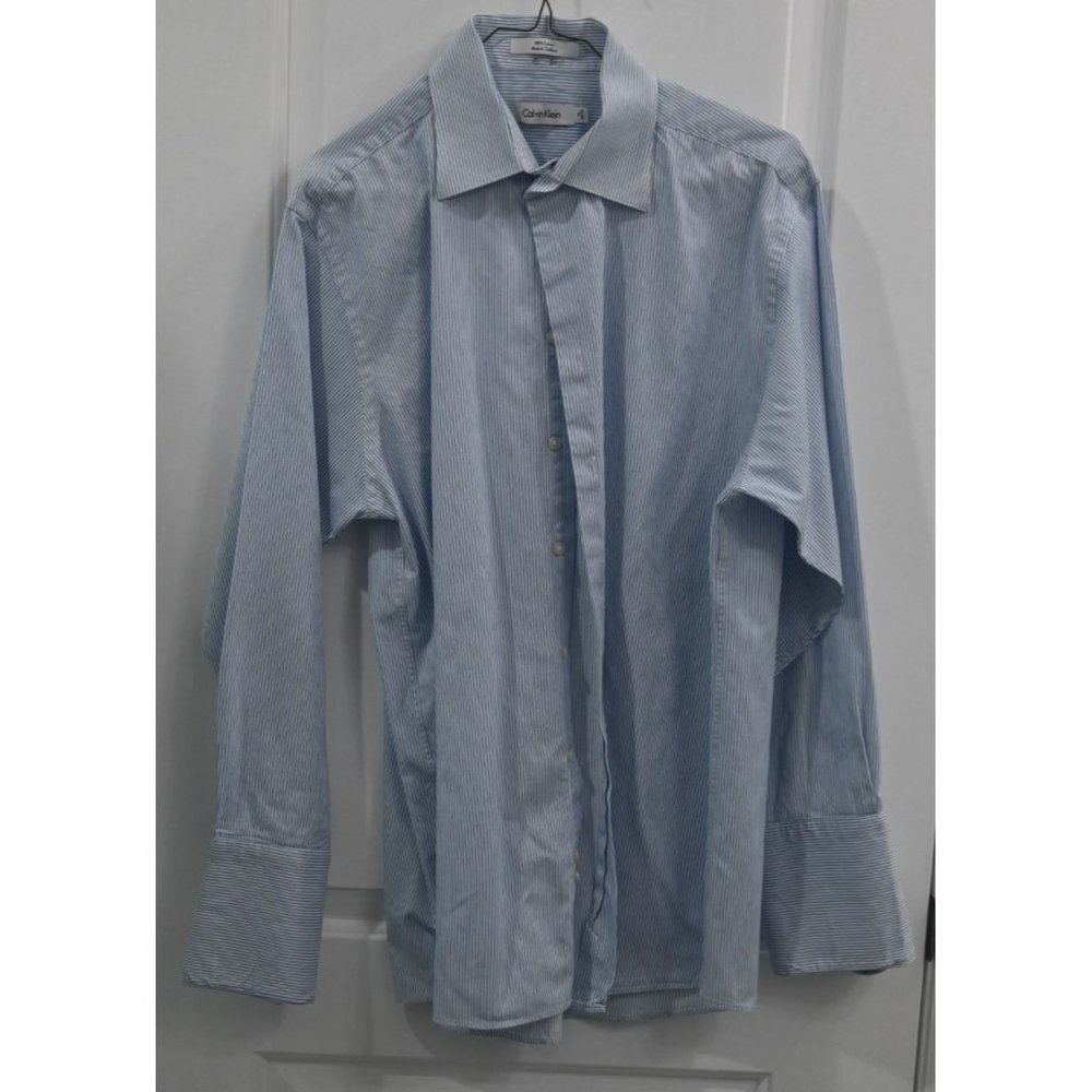 Calvin Klein Men's Long-Sleeved Dress Shirt Size 32/33 Neck 16